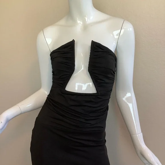 Fashion Nova Grand Entrance  Black Maxi Dress - Picture 5 of 9